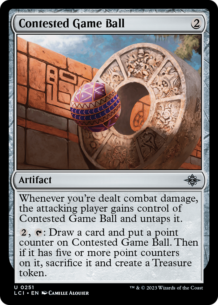 Image: Contested Game Ball - The Lost Caverns of Ixalan