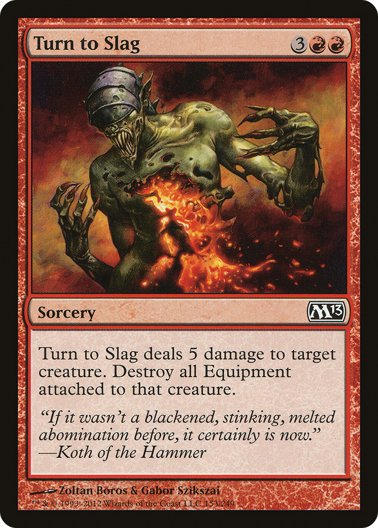 Image: Turn to Slag - Magic 2013