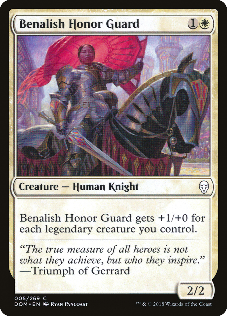 Image: Benalish Honor Guard - Dominaria