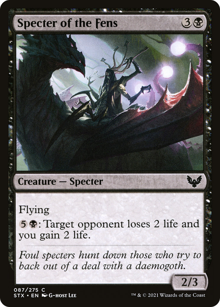 Image: Specter of the Fens - Strixhaven: School of Mages