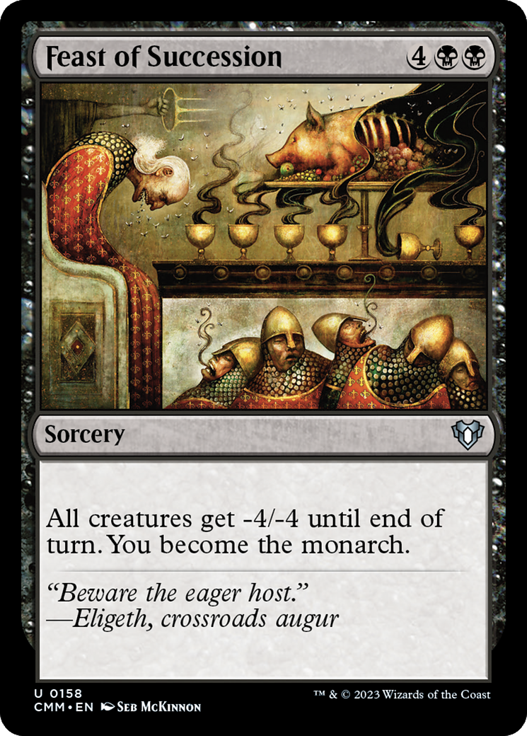 Image: Feast of Succession - Commander Masters