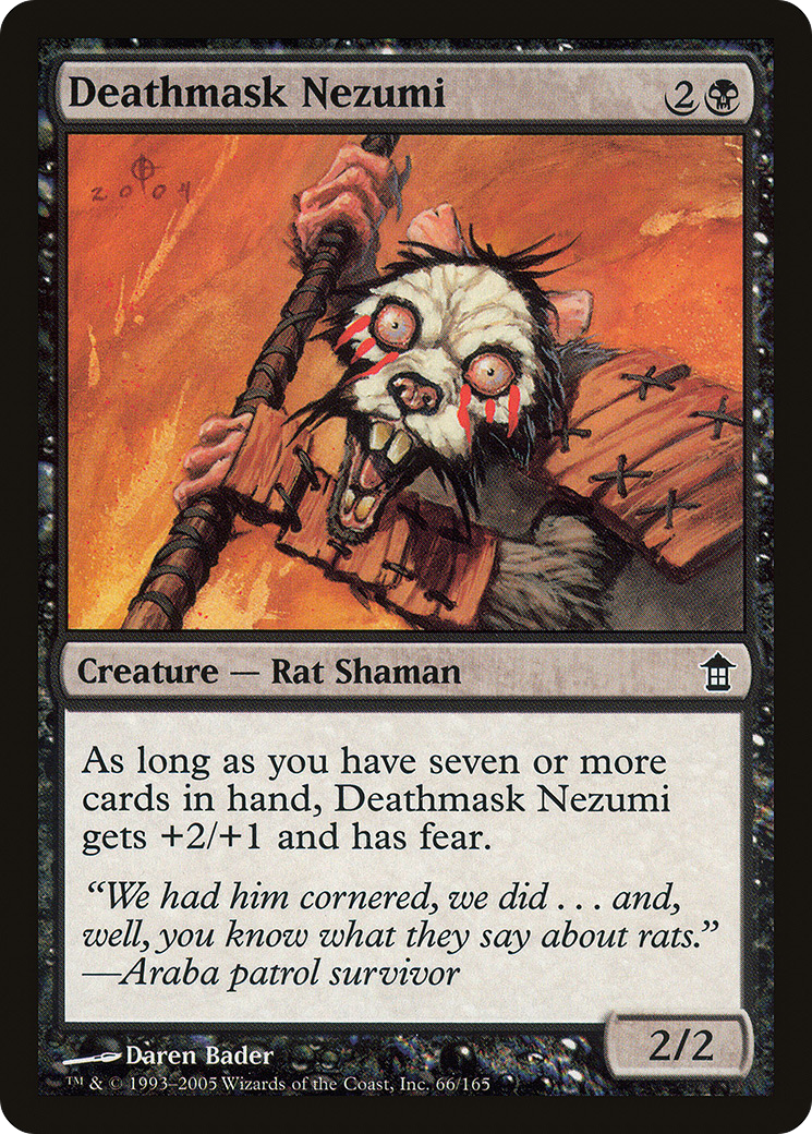 Image: Deathmask Nezumi - Saviors of Kamigawa