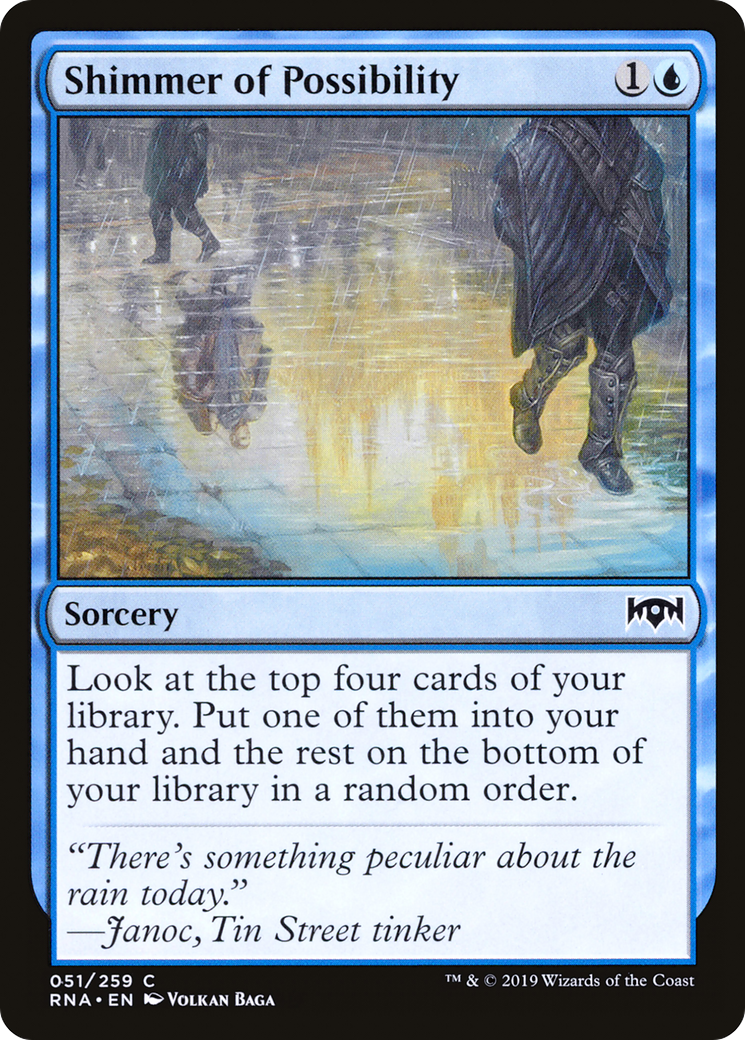 Image: Shimmer of Possibility - Ravnica Allegiance