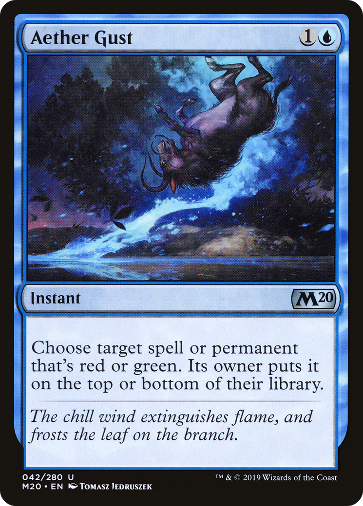Image: Aether Gust - Core Set 2020