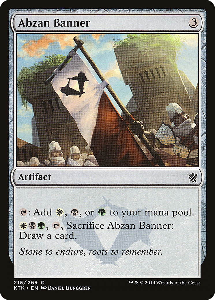 Image: Abzan Banner - Khans of Tarkir