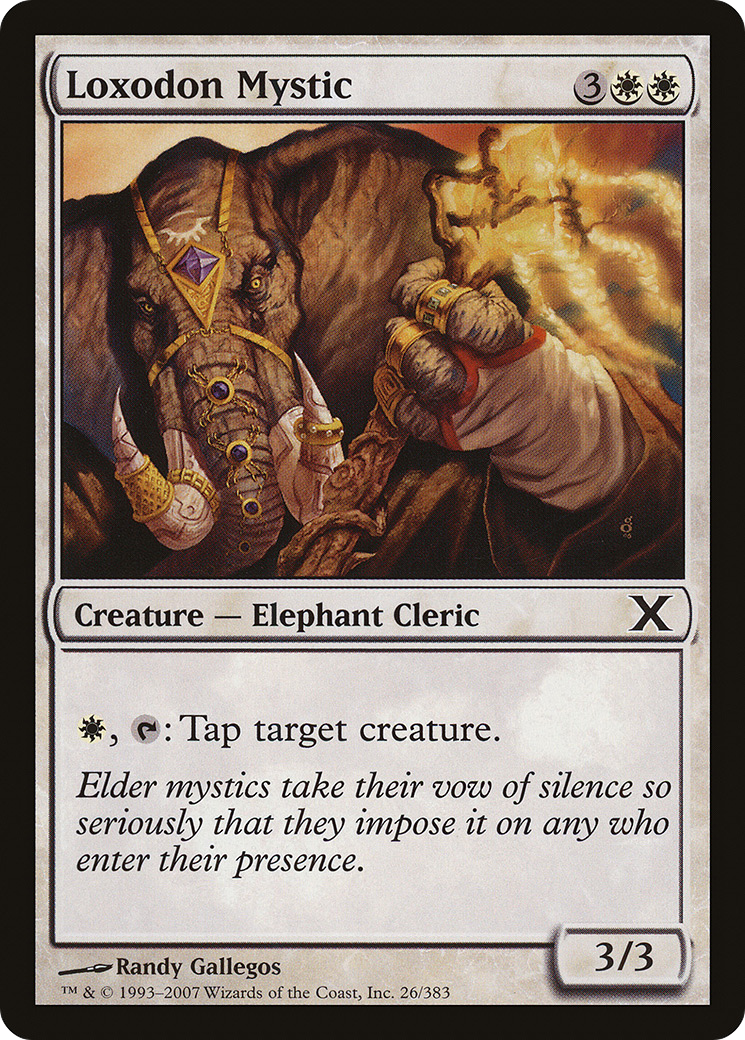 Image: Loxodon Mystic - Tenth Edition