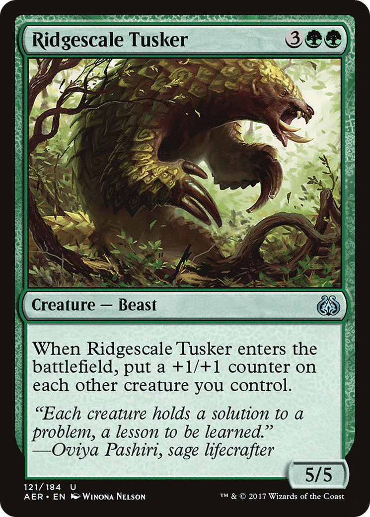 Image: Ridgescale Tusker - Aether Revolt