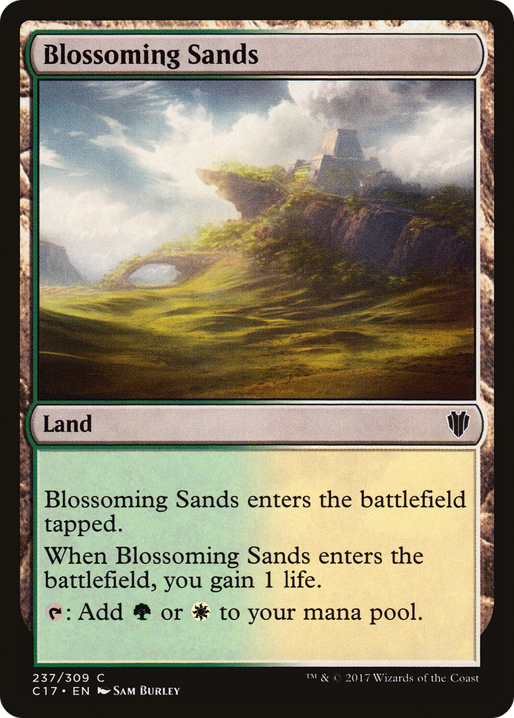 Image: Blossoming Sands - Commander 2017