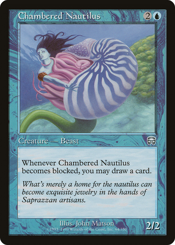 Image: Chambered Nautilus - Mercadian Masques