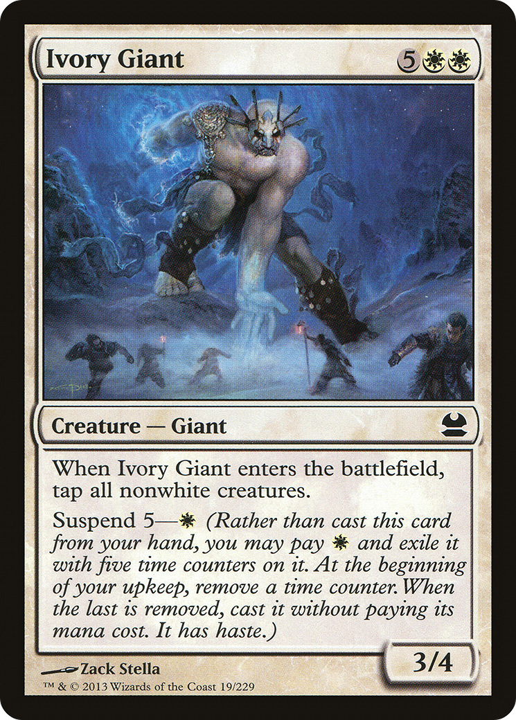 Image: Ivory Giant - Modern Masters