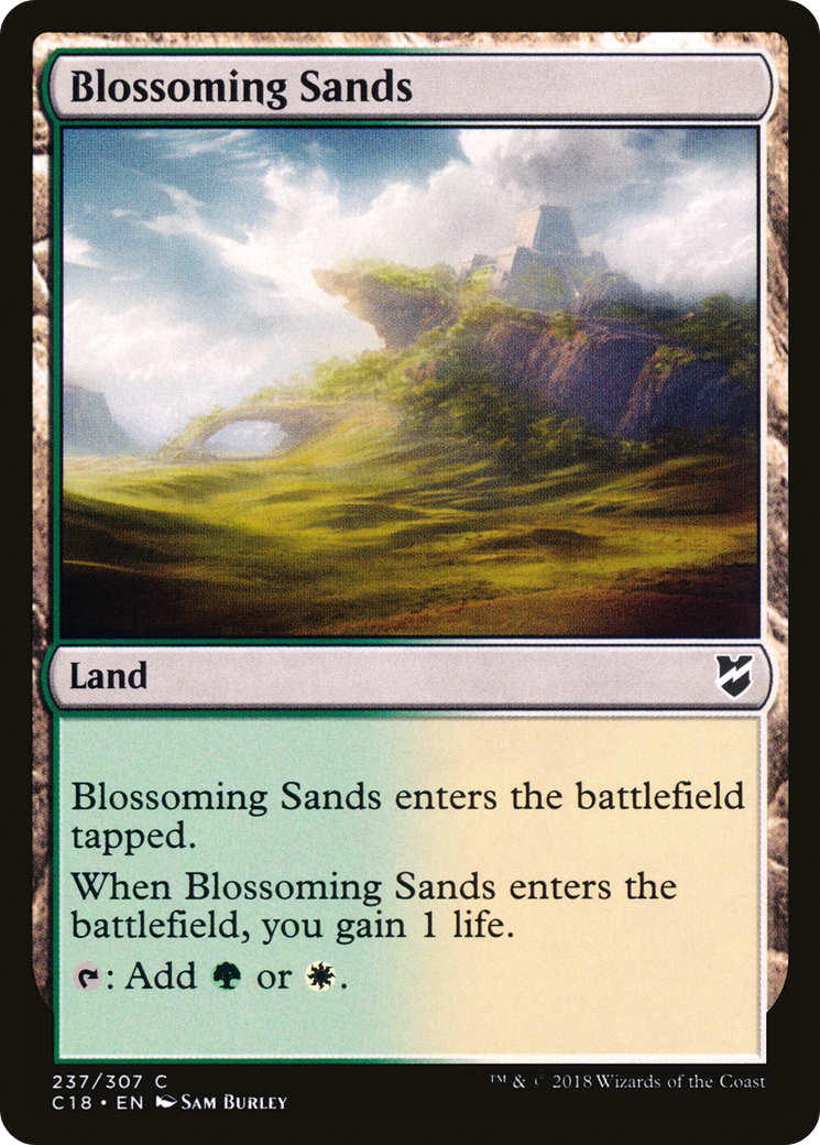 Image: Blossoming Sands - Commander 2018