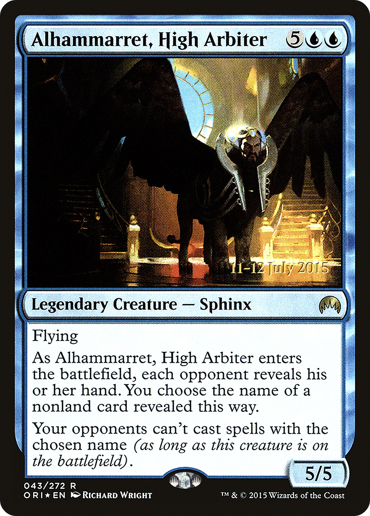 Image: Alhammarret, High Arbiter - Magic Origins Promos