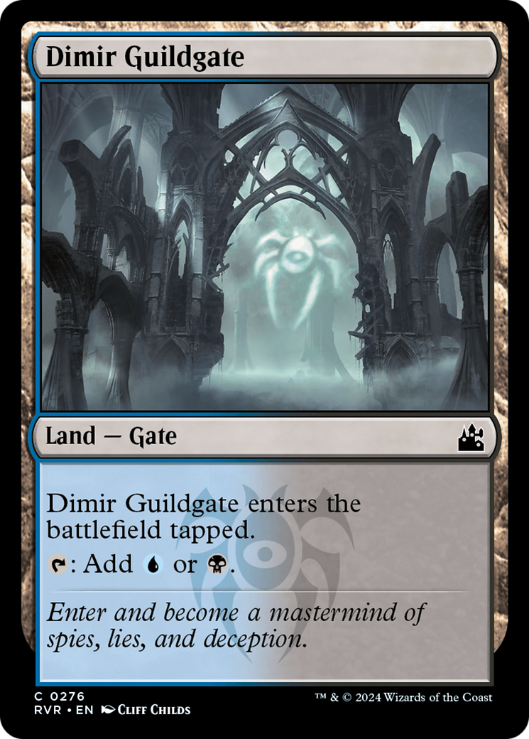 Image: Dimir Guildgate - Ravnica Remastered