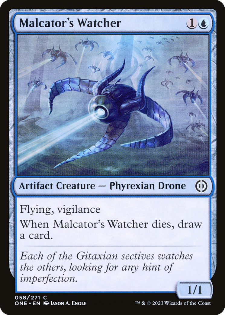Image: Malcator's Watcher - Phyrexia: All Will Be One