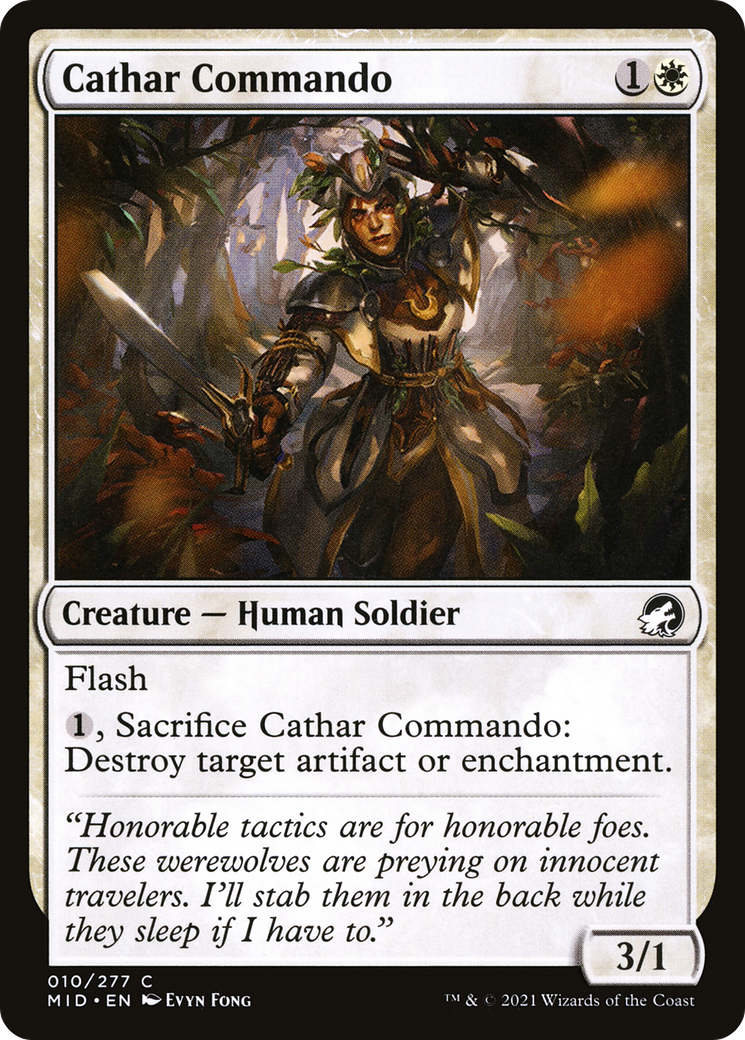 Image: Cathar Commando - Innistrad: Midnight Hunt