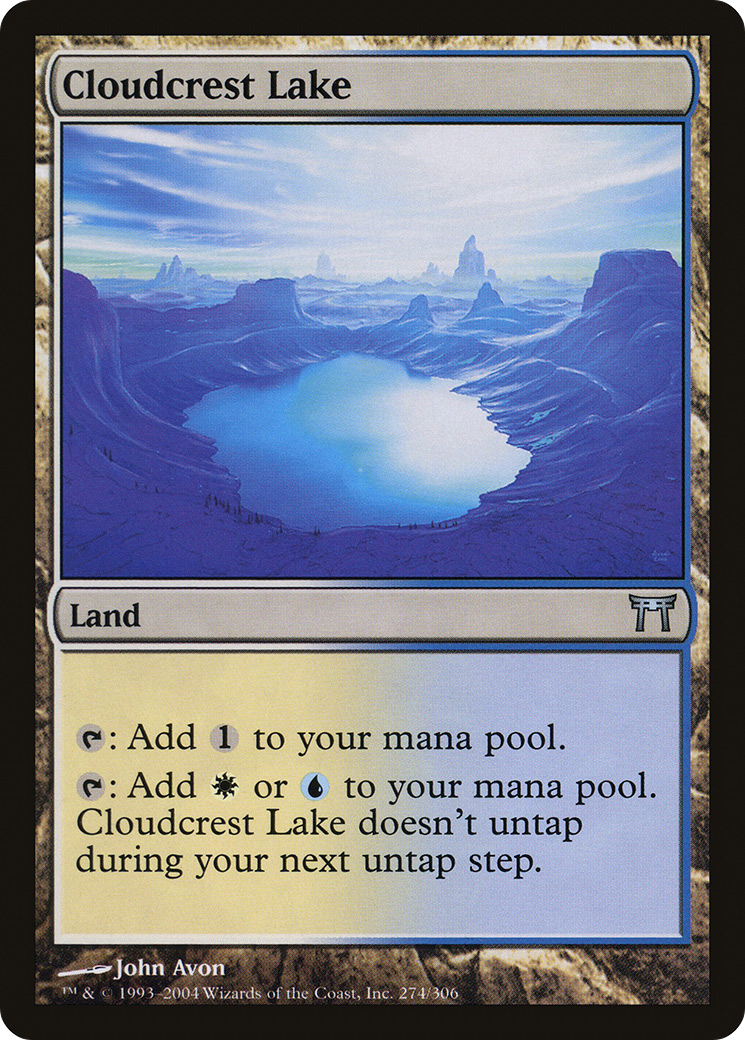 Image: Cloudcrest Lake - Champions of Kamigawa