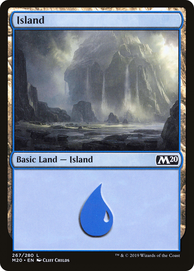 Image: Island - Core Set 2020