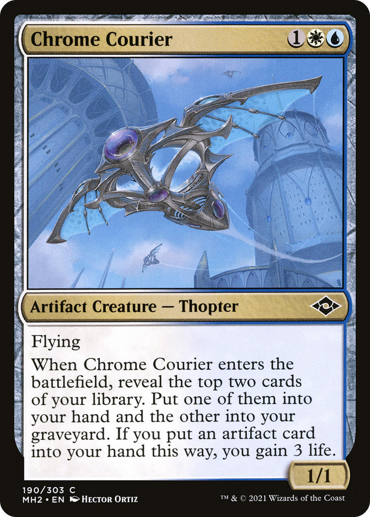 Image: Chrome Courier - Modern Horizons 2