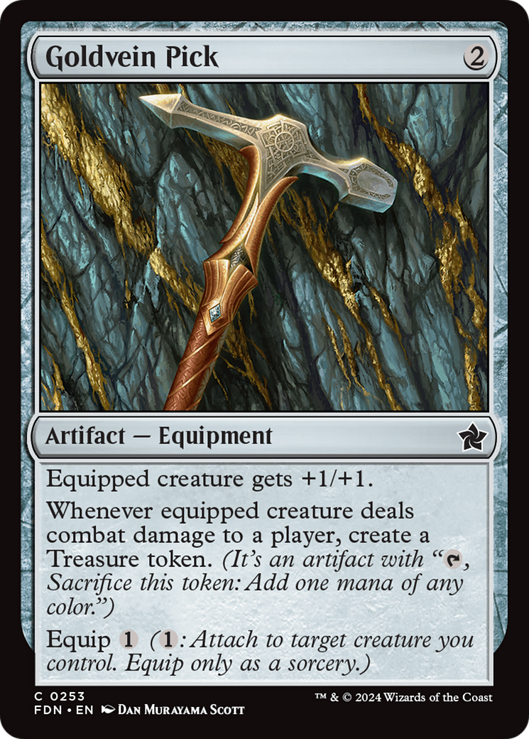 Image: Goldvein Pick - Foundations