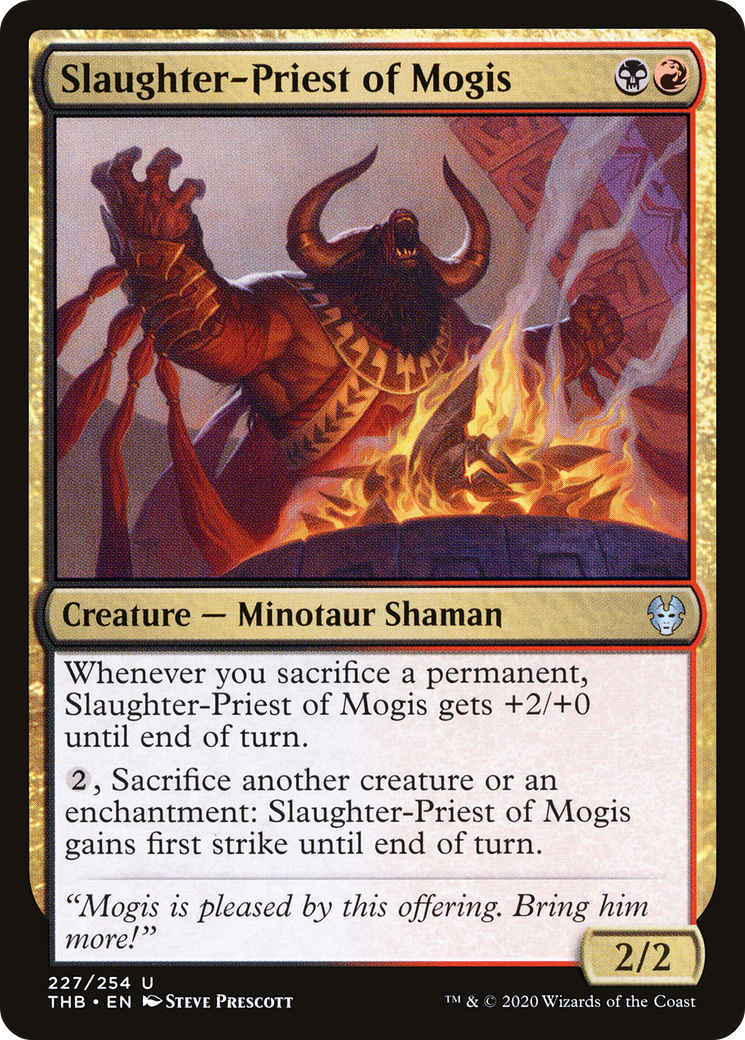 Image: Slaughter-Priest of Mogis - Theros Beyond Death