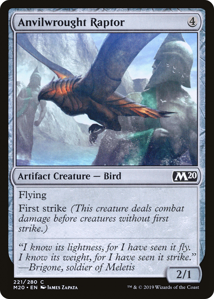 Image: Anvilwrought Raptor - Core Set 2020