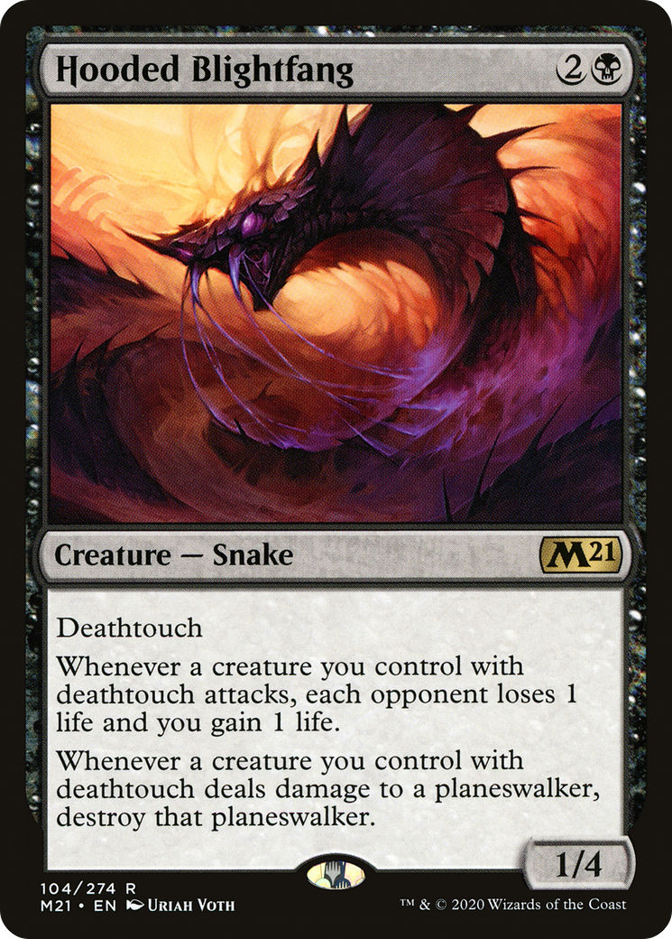 Image: Hooded Blightfang - Core Set 2021