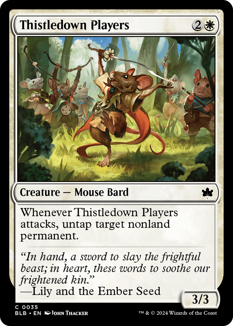 Image: Thistledown Players - Bloomburrow