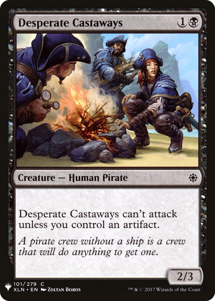 Image: Desperate Castaways - The List