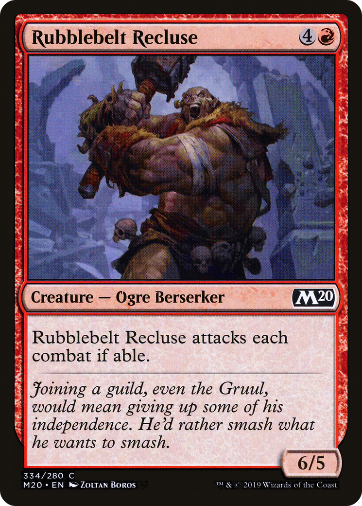 Image: Rubblebelt Recluse - Core Set 2020