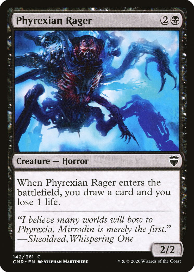 Image: Phyrexian Rager - Commander Legends