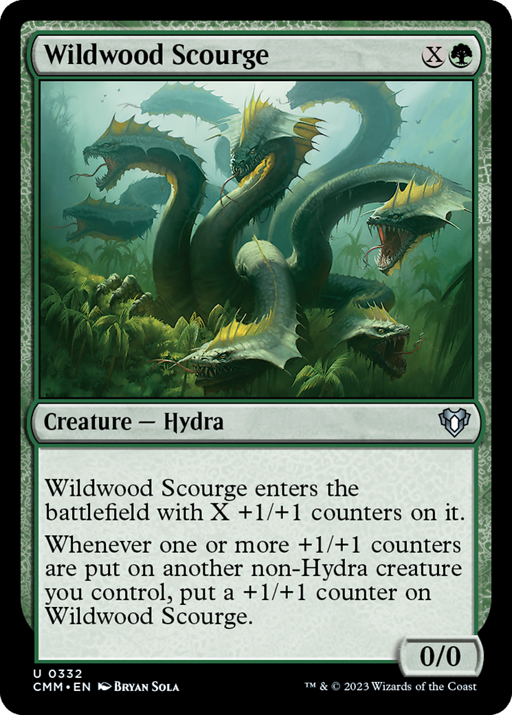 Image: Wildwood Scourge - Commander Masters