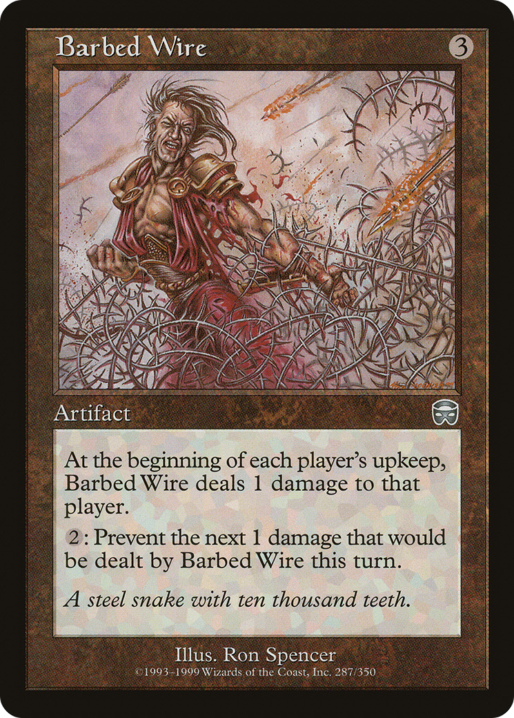 Image: Barbed Wire - Mercadian Masques
