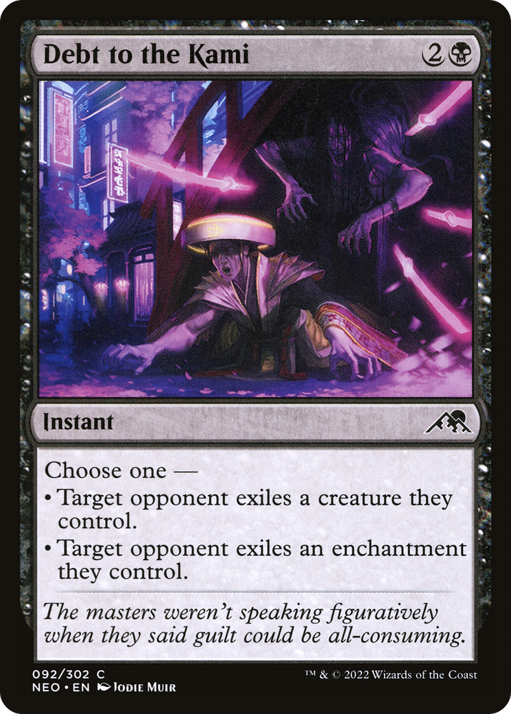 Image: Debt to the Kami - Kamigawa: Neon Dynasty