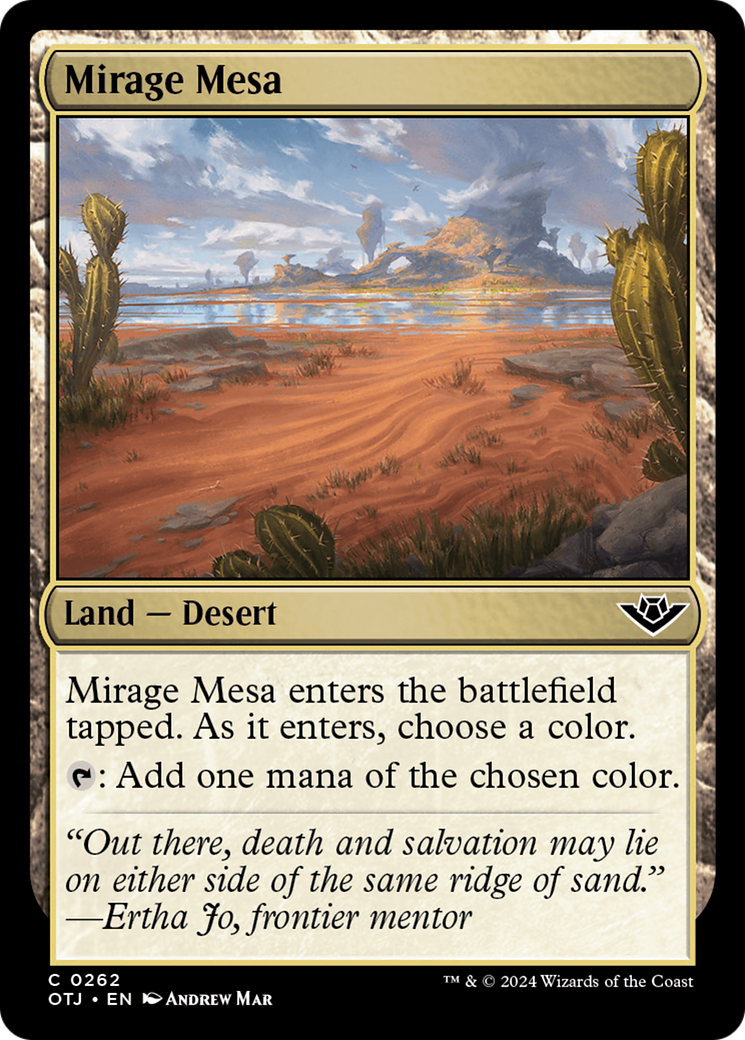 Image: Mirage Mesa - Outlaws of Thunder Junction