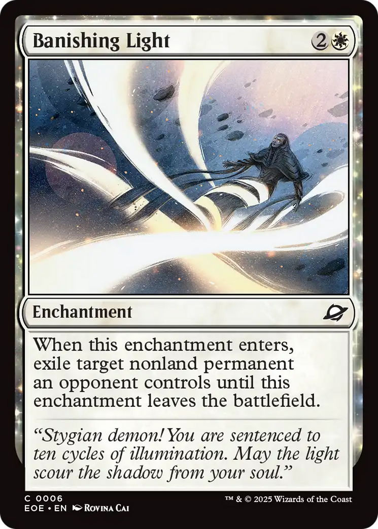 Image: Banishing Light - Edge of Eternities