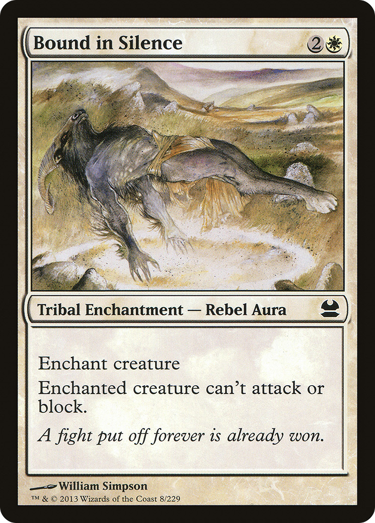 Image: Bound in Silence - Modern Masters