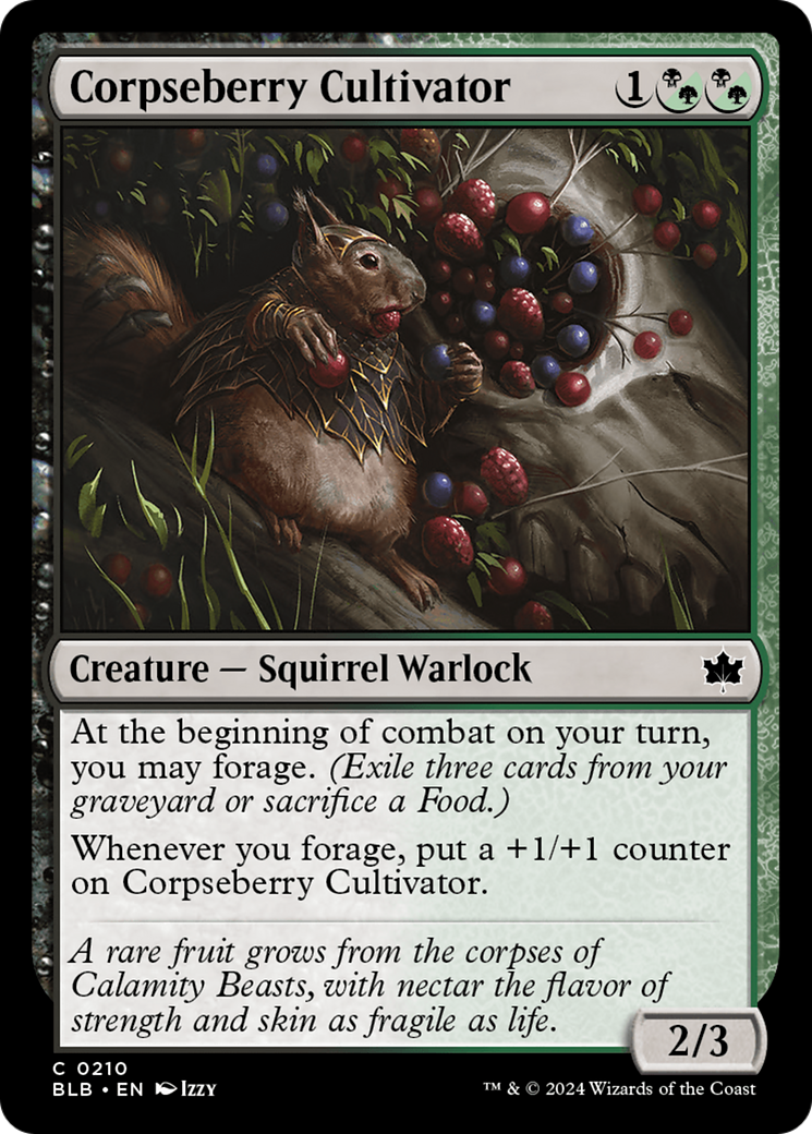Image: Corpseberry Cultivator - Bloomburrow