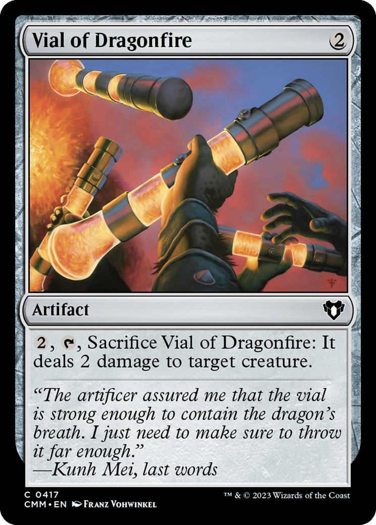 Image: Vial of Dragonfire - Commander Masters