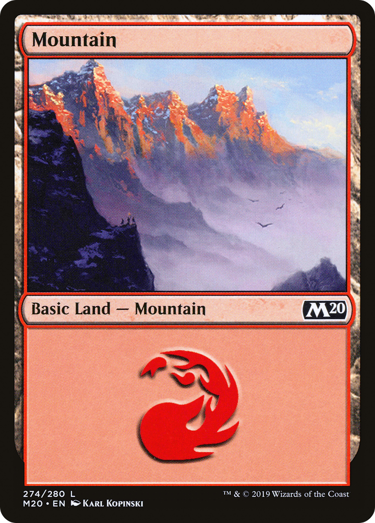 Image: Mountain - Core Set 2020