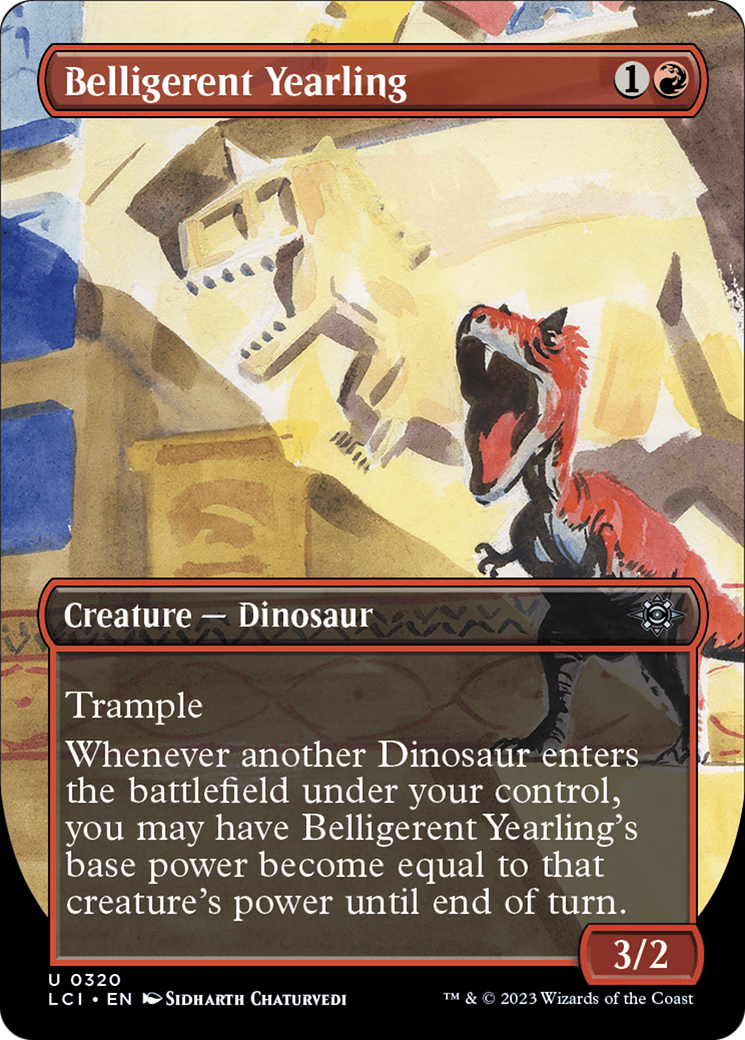 Image: Belligerent Yearling - The Lost Caverns of Ixalan