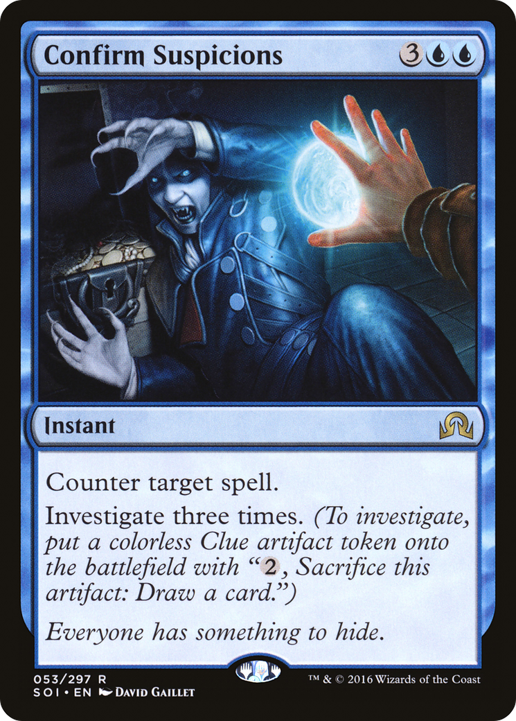 Image: Confirm Suspicions - Shadows over Innistrad