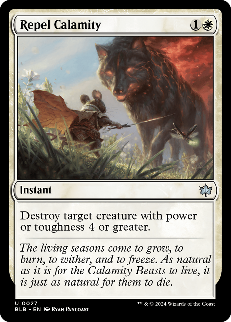 Image: Repel Calamity - Bloomburrow