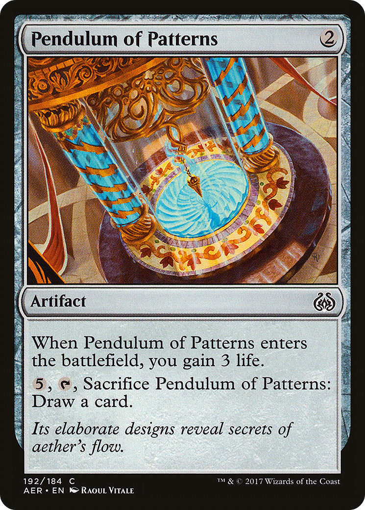 Image: Pendulum of Patterns - Aether Revolt
