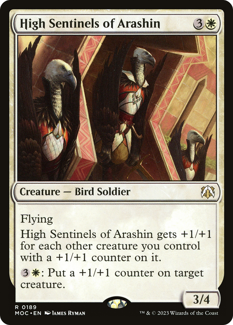 Image: High Sentinels of Arashin - March of the Machine Commander