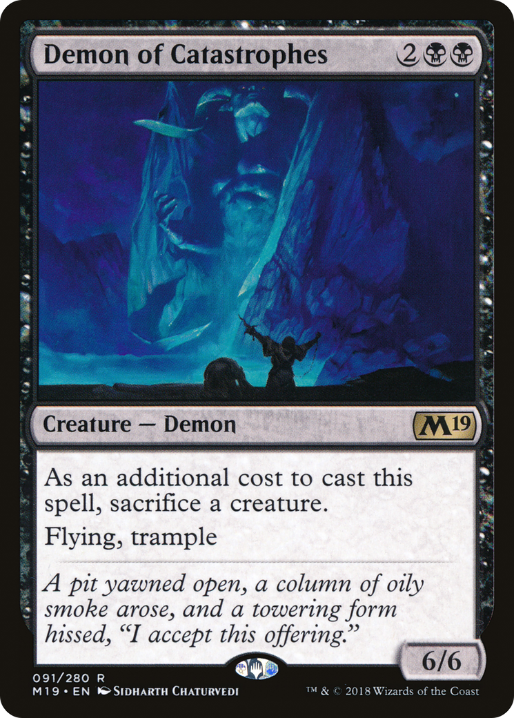 Image: Demon of Catastrophes - Core Set 2019
