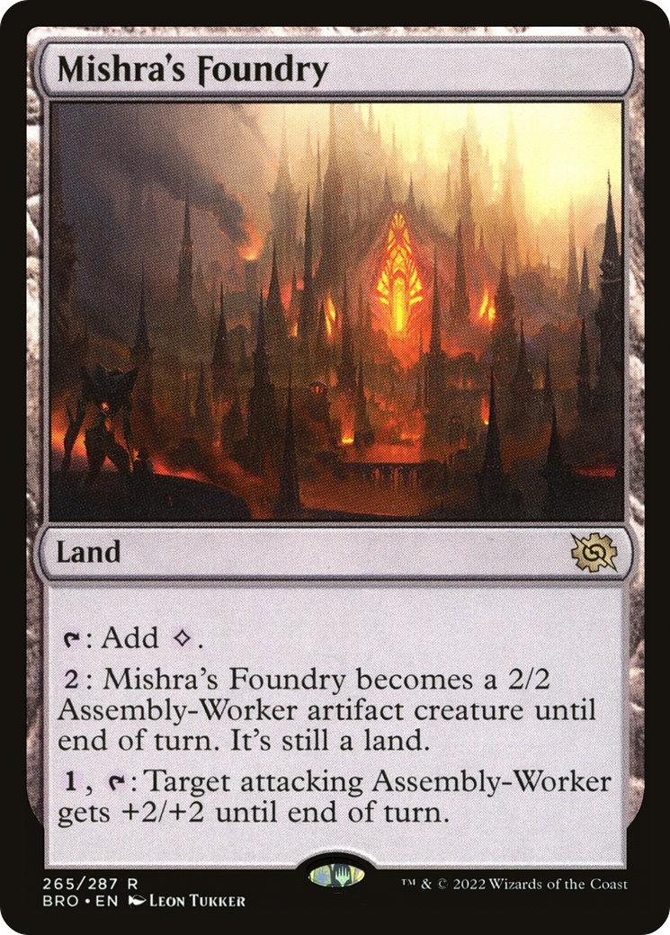 Image: Mishra's Foundry - The Brothers' War