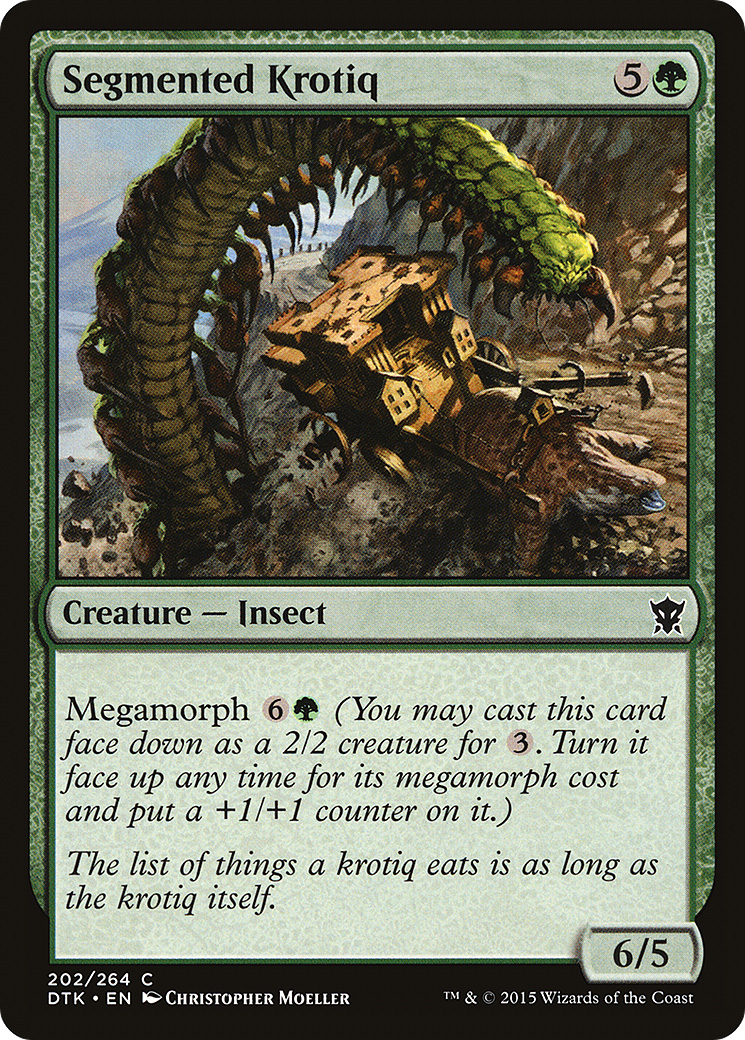 Image: Segmented Krotiq - Dragons of Tarkir