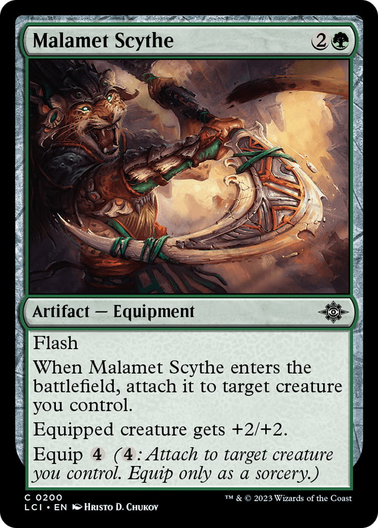 Image: Malamet Scythe - The Lost Caverns of Ixalan