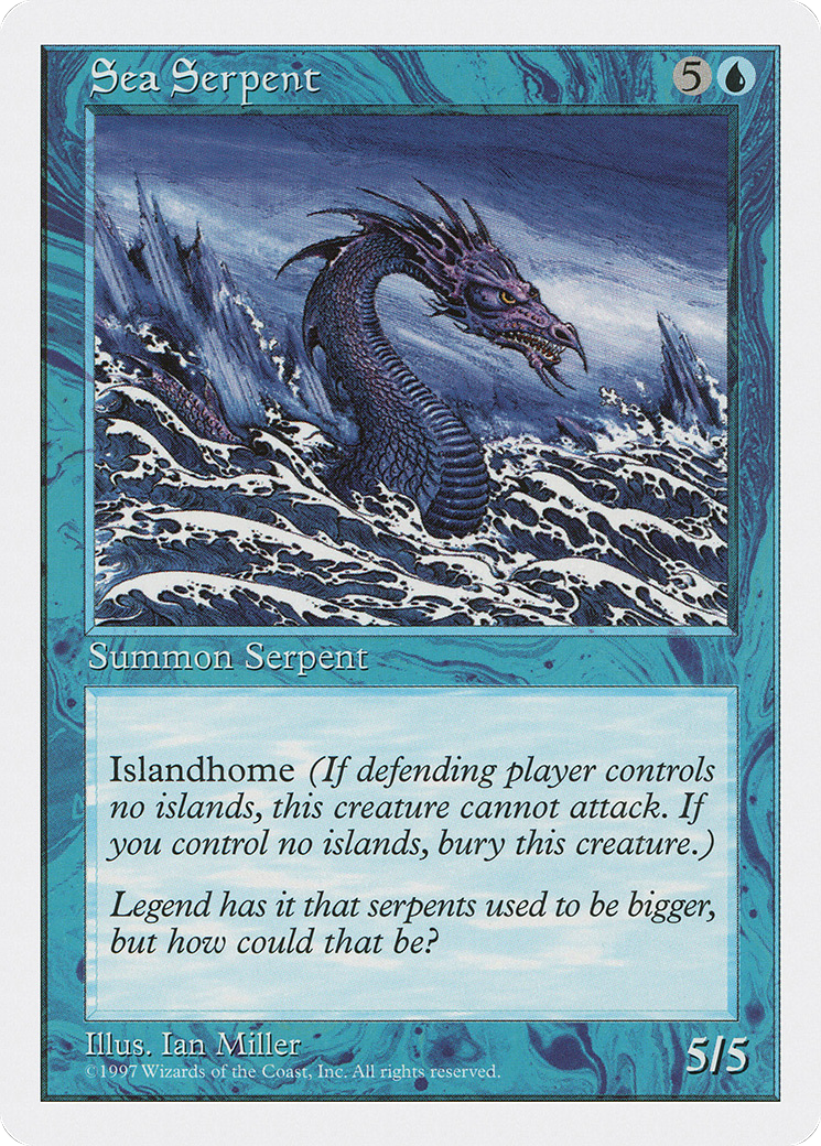Image: Sea Serpent - Fifth Edition