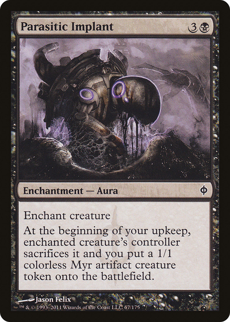 Image: Parasitic Implant - New Phyrexia